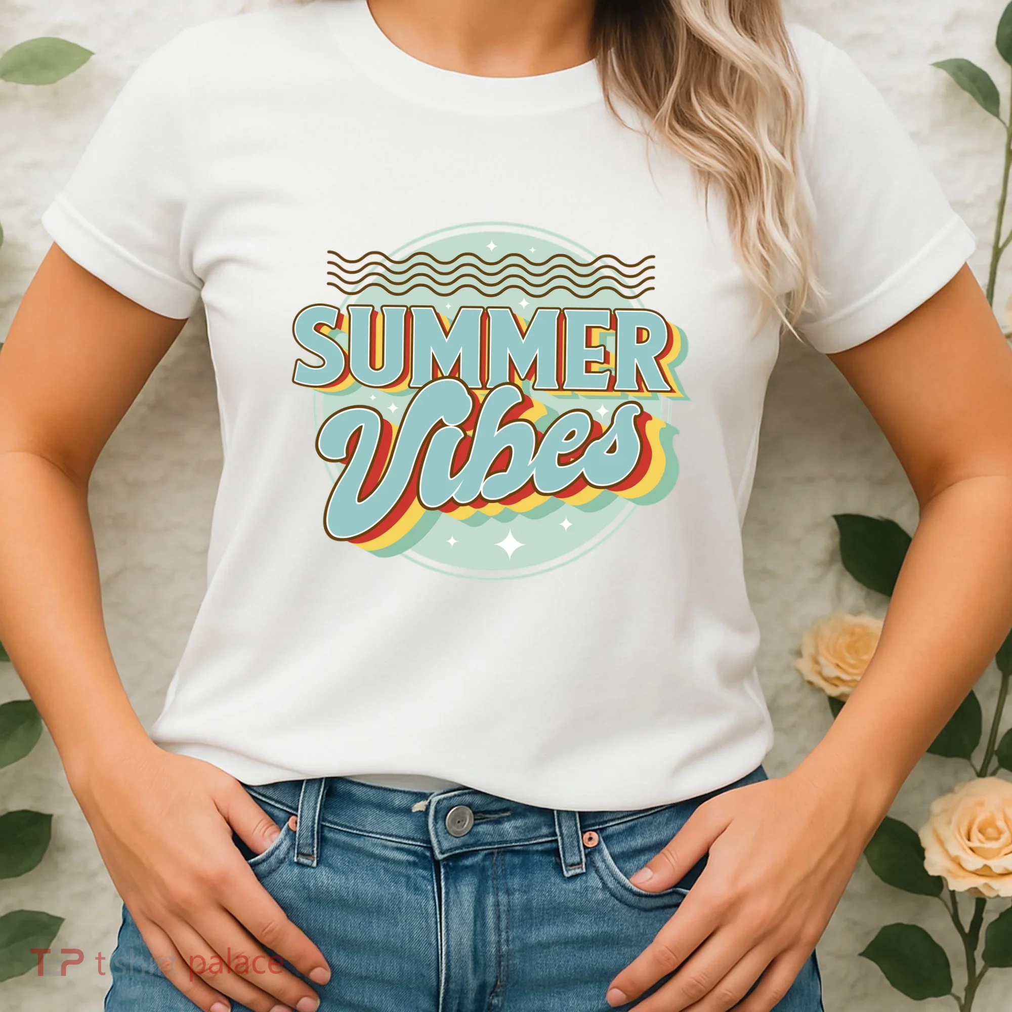 Summer Vibes Retro Cool Women's T-Shirt