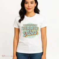 Summer Vibes Retro Cool Women's T-Shirt thumb 4