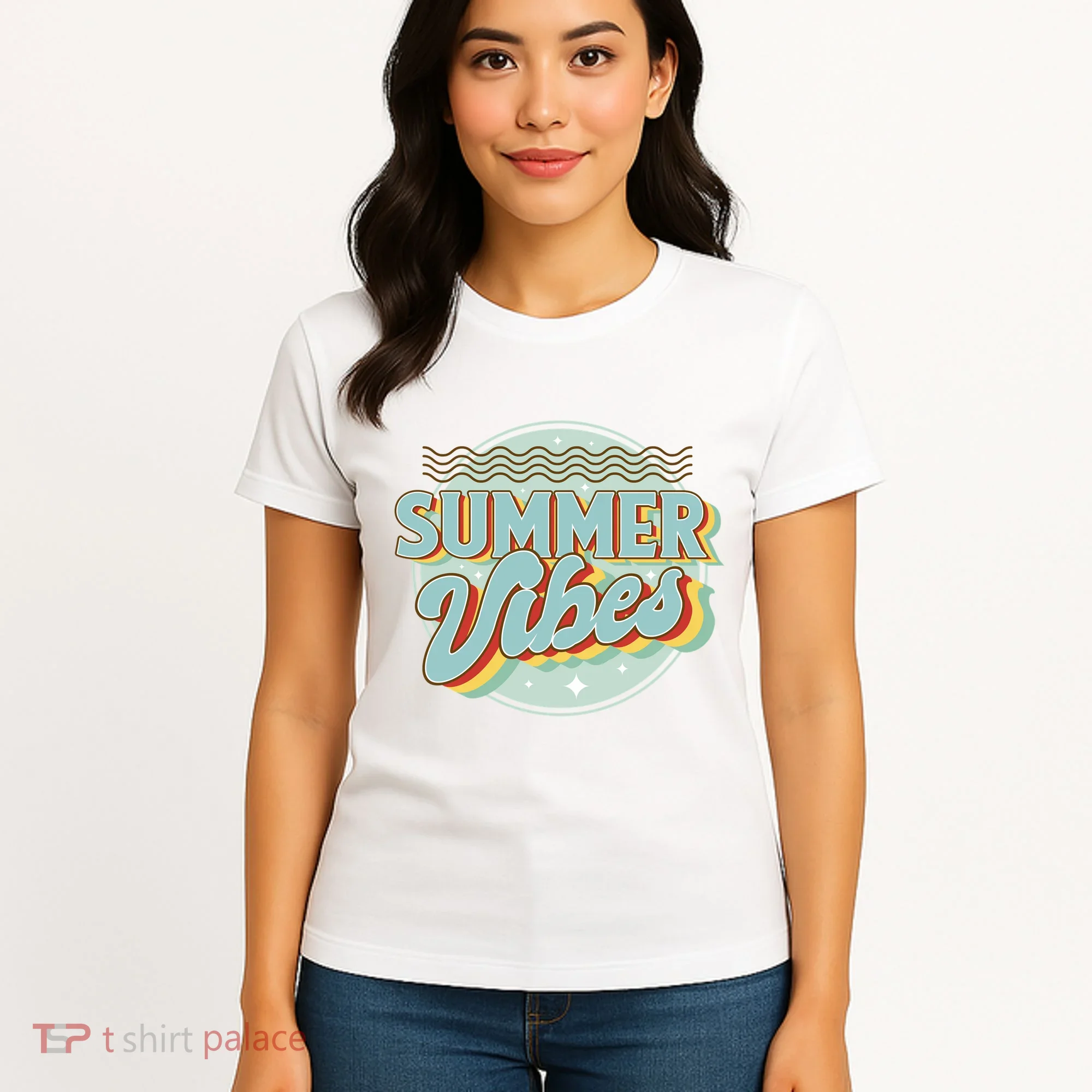 Summer Vibes Retro Cool Women's T-Shirt