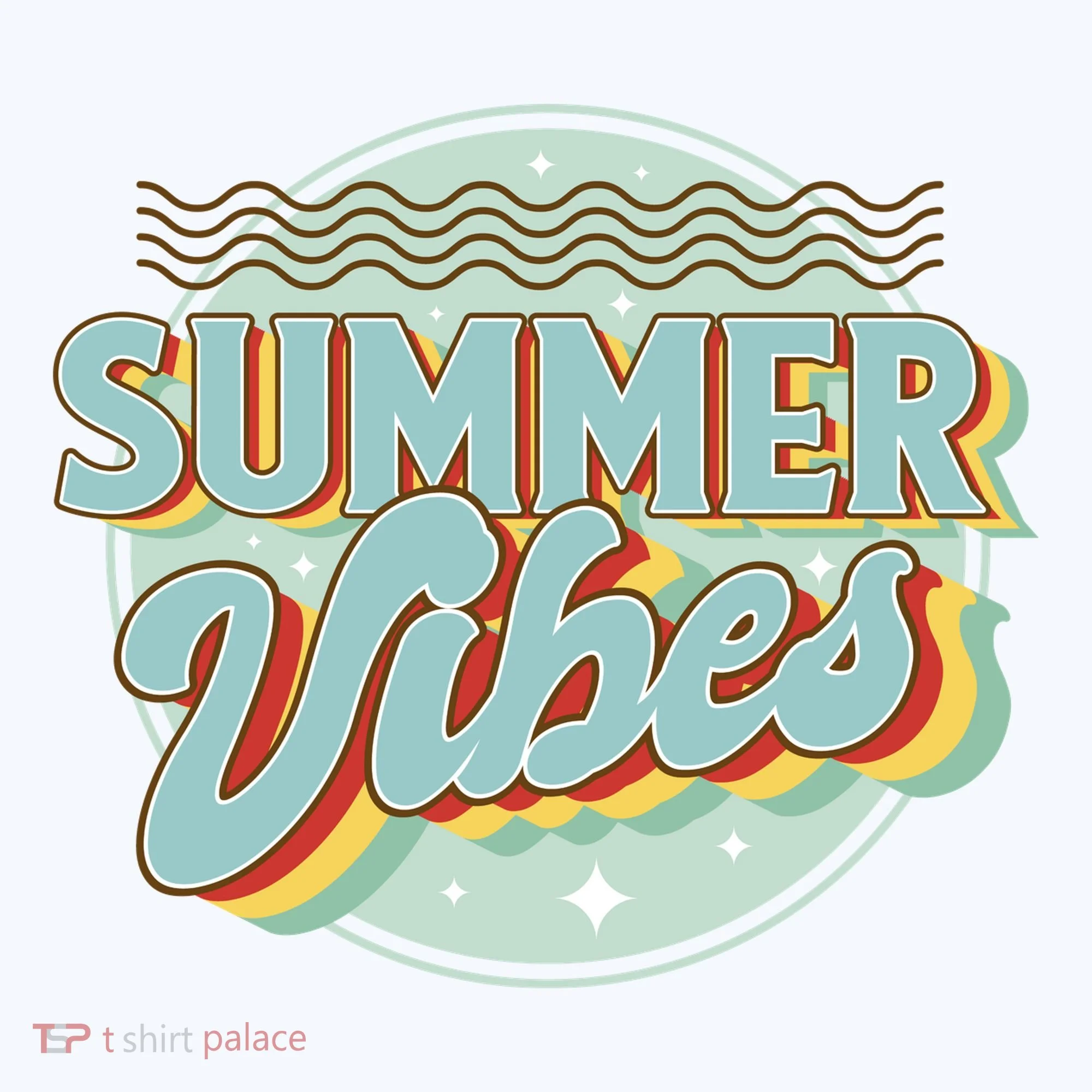 Summer Vibes Retro Cool Women's T-Shirt