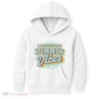 Summer Vibes Retro Cool Kids Hoodie thumb 0