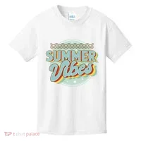 Summer Vibes Retro Cool Kids T-Shirt thumb 0