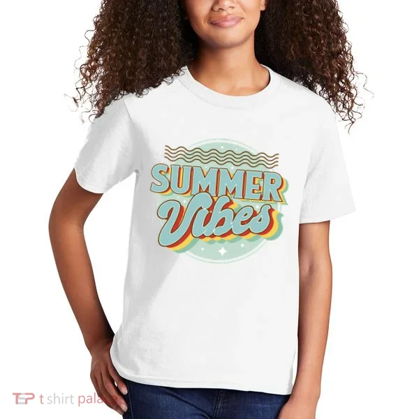Summer Vibes Retro Cool Kids T-Shirt