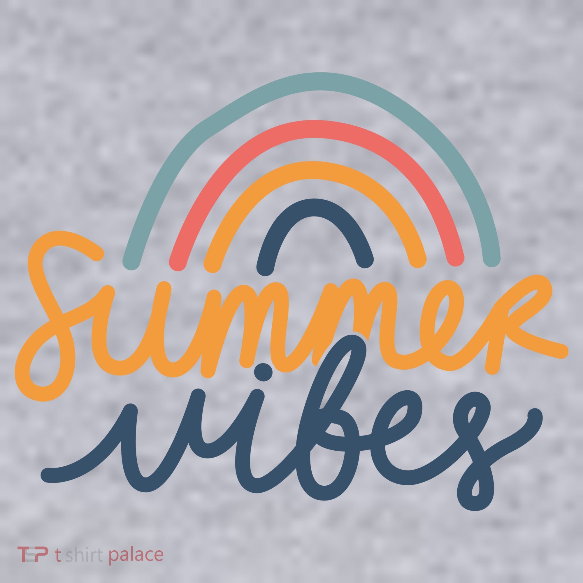 Summer Vibes Rainbow Cute Women's Sweatshirt
