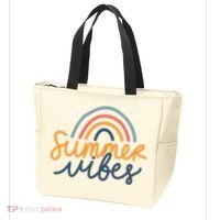 Summer Vibes Rainbow Cute Tote Bag thumb 3