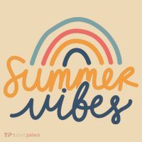 Summer Vibes Rainbow Cute Tote Bag thumb 4