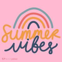Summer Vibes Rainbow Cute Coaster thumb 2