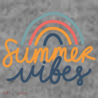 Summer Vibes Rainbow Cute Toddler Hoodie thumb 2