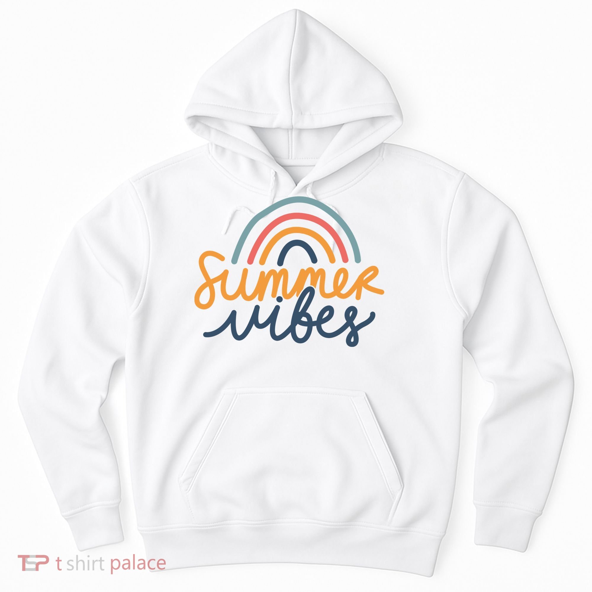 Summer Vibes Rainbow Cute Hoodie