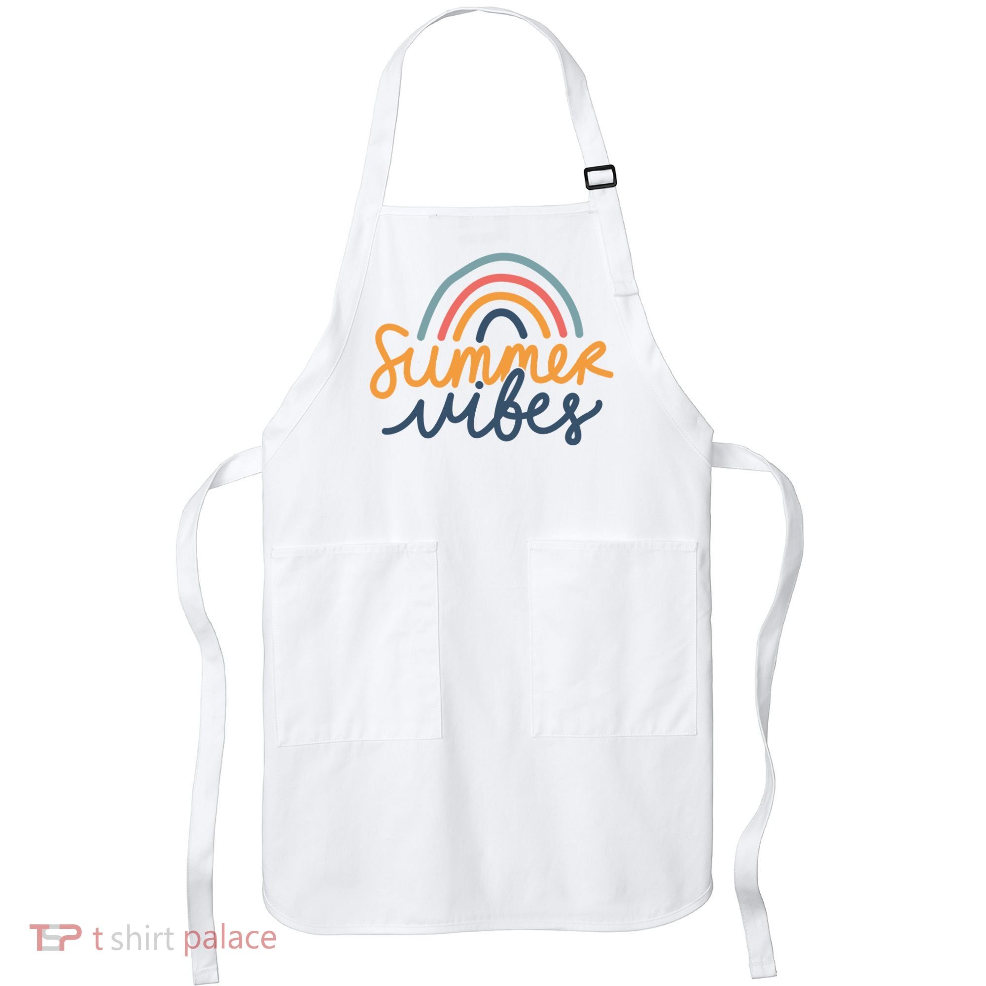 Summer Vibes Rainbow Cute Apron