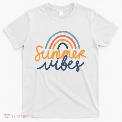 Summer Vibes Rainbow Cute T-Shirt