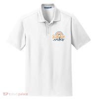 Summer Vibes Rainbow Cute Dry Zone Grid Polo thumb 0