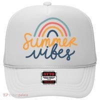 Summer Vibes Rainbow Cute Hat thumb 0