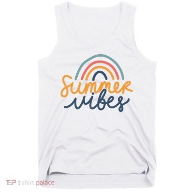 Summer Vibes Rainbow Cute Tank Top