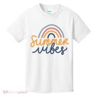 Summer Vibes Rainbow Cute Kids T-Shirt thumb 0