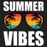 Summer Vibes Sunset Beach Tropical Women's Sweatshirt thumb 2