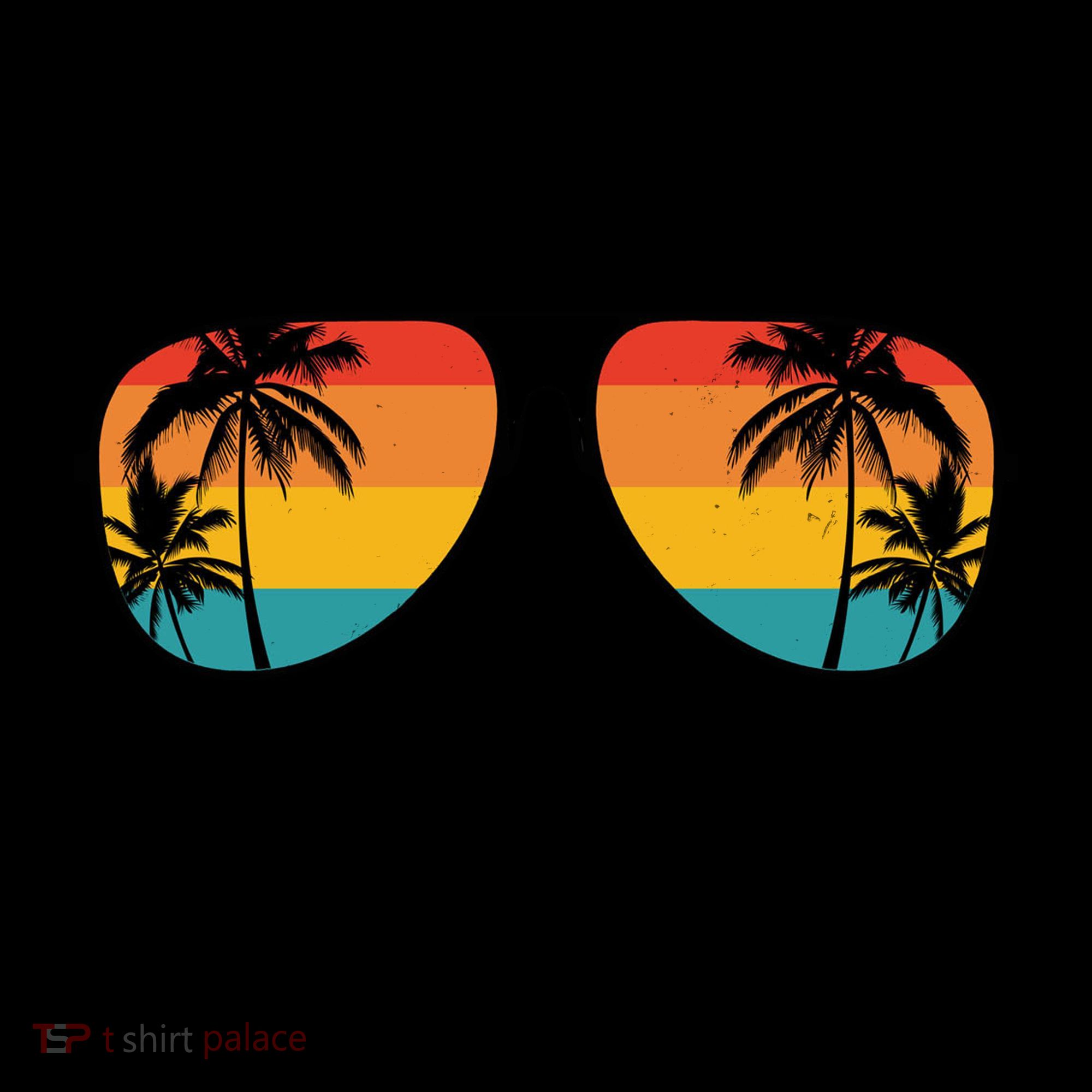 Summer Vibes Sunset Beach Tropical Coffee Mug