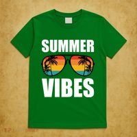 Summer Vibes Sunset Beach Tropical T-Shirt thumb 5