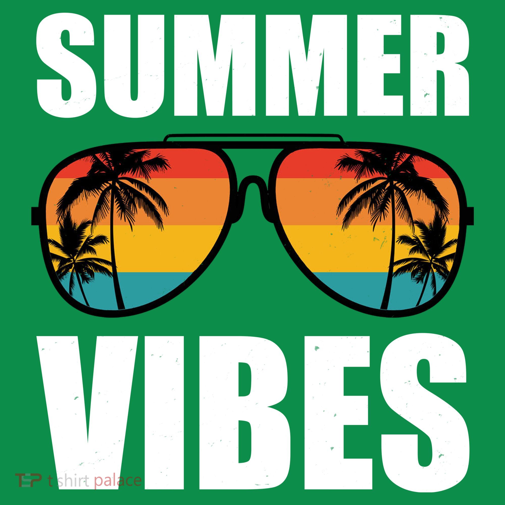 Summer Vibes Sunset Beach Tropical Mousepad