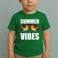 Summer Vibes Sunset Beach Tropical Toddler T-Shirt thumb 2