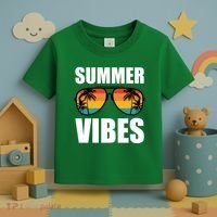Summer Vibes Sunset Beach Tropical Toddler T-Shirt thumb 3