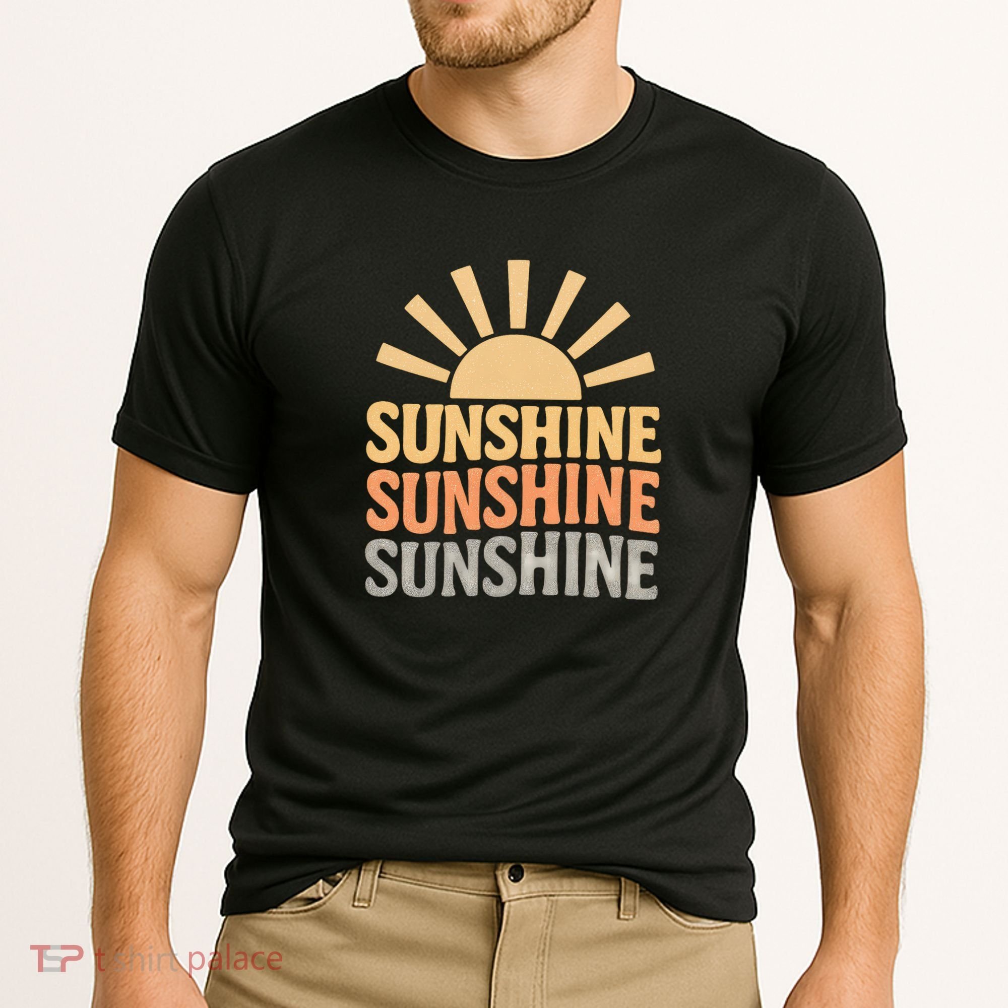 Sunshine Vibes Cooling Performance Crew T-Shirt