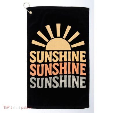 Sunshine Vibes Golf Towel