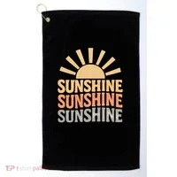 Sunshine Vibes Golf Towel thumb 0