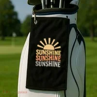 Sunshine Vibes Golf Towel thumb 2