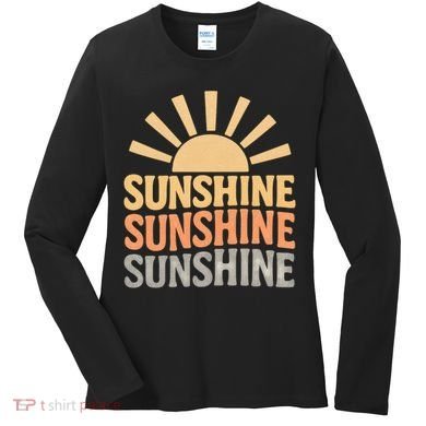 Sunshine Vibes Women's Long Sleeve Shirt