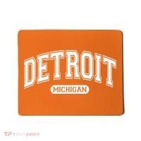Sporty Varsity Style Detroit Michigan Mousepad thumb 0