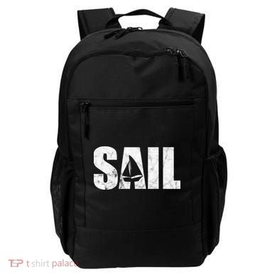 Sail Vintage Sailing Boat Backpack