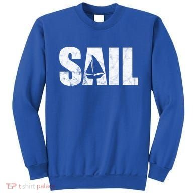 Sail Vintage Sailing Boat Sweatshirt