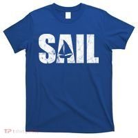 Sail Vintage Sailing Boat T-Shirt thumb 0