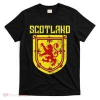 Scotland Vintage Scottish Flag Lion Scottish Pride T-Shirt thumb 0