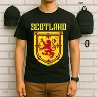 Scotland Vintage Scottish Flag Lion Scottish Pride T-Shirt thumb 6