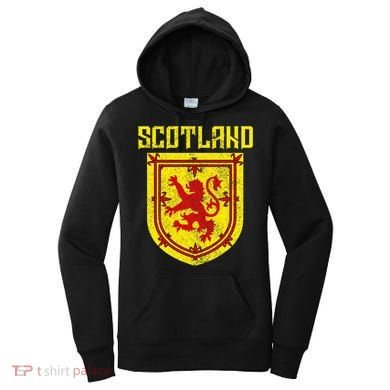 Scotland Vintage Scottish Flag Lion Scottish Pride Women's Hoodie