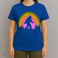 Sasquatch Vintage Sunset Bigfoot Retro Distressed 60sFunny Gift T-Shirt thumb 4