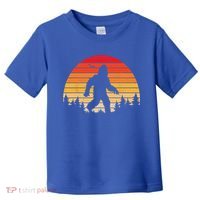 Sasquatch Vintage Sunset Bigfoot Retro Distressed 60sFunny Love Toddler T-Shirt thumb 0