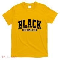 Sporty Varsity Style Black Excellence T-Shirt thumb 0