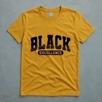 Sporty Varsity Style Black Excellence T-Shirt thumb 5