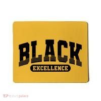 Sporty Varsity Style Black Excellence Mousepad thumb 0