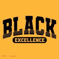 Sporty Varsity Style Black Excellence Mousepad thumb 1