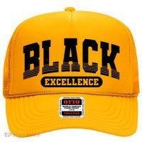 Sporty Varsity Style Black Excellence Hat thumb 0