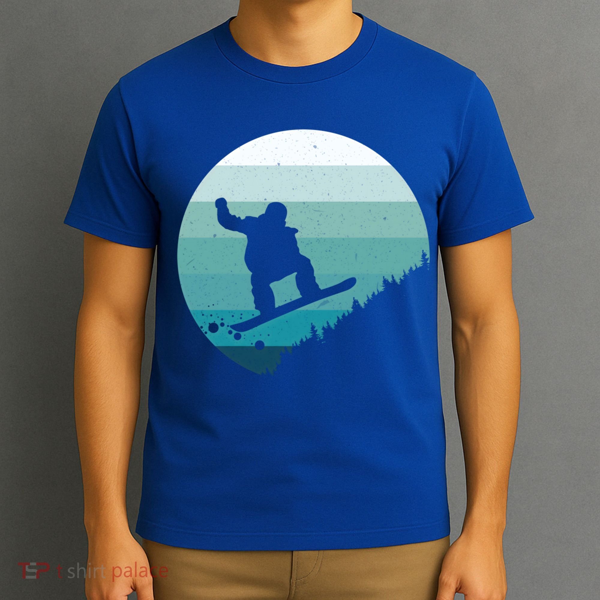 Snowboard Vintage Snowboarder Snow Winter Snowboarding Gift T-Shirt