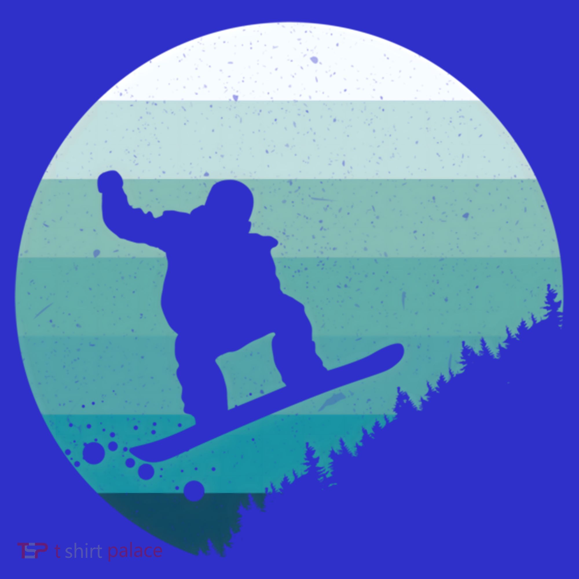 Snowboard Vintage Snowboarder Snow Winter Snowboarding Gift T-Shirt