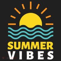 Summer Vibes Sunset Ocean Women's Sweatshirt thumb 2