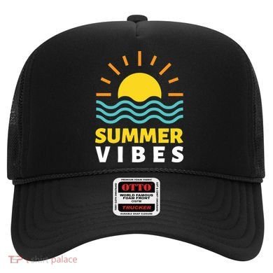 Summer Vibes Sunset Ocean Hat