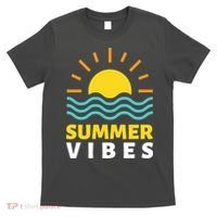 Summer Vibes Sunset Ocean T-Shirt thumb 0