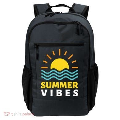 Summer Vibes Sunset Ocean Backpack